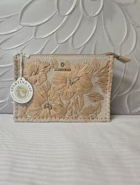 Calm Waters Raffia Sophie Wristlet By SPARTINA 449